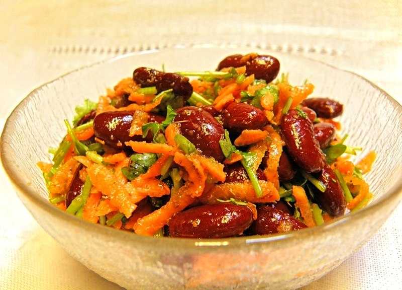 Классический салат с фасолью — 10 рецептов очень вкусных салатов