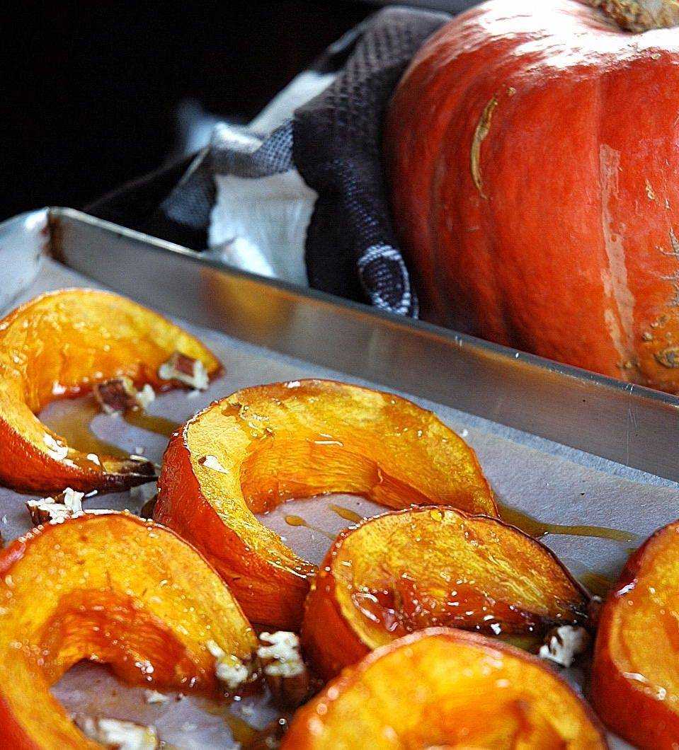 Тыква запеченная в духовке – быстро и вкусно