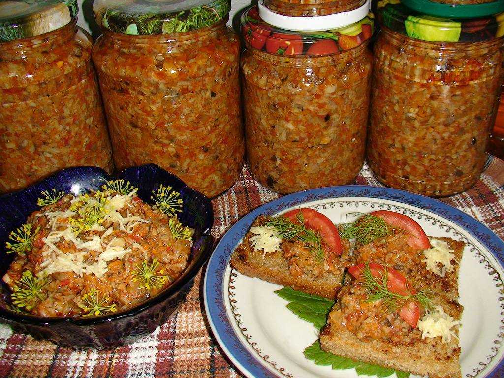 Грибная икра из варенных грибов: самые вкусные рецепты на зиму - ешь твори люби