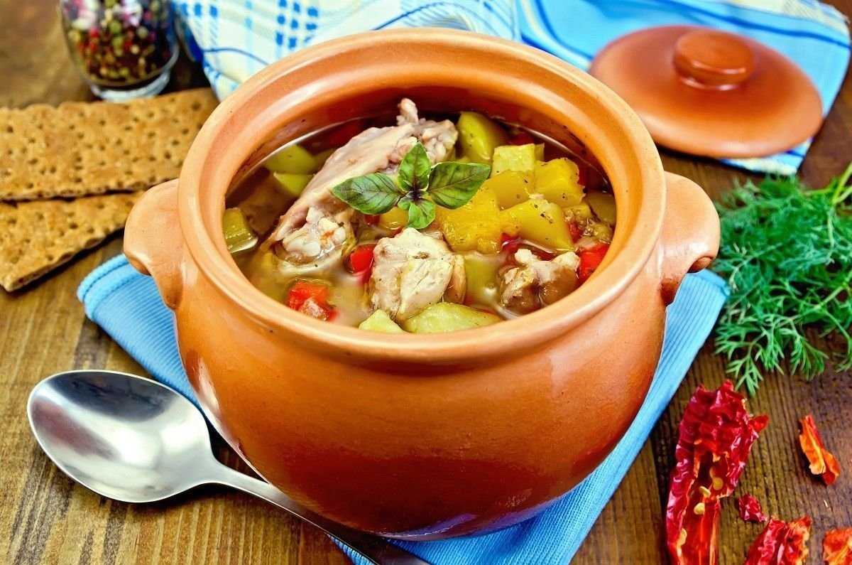 Готовим в горшочках курицу с картошкой. блюда из курицы, в горшочке