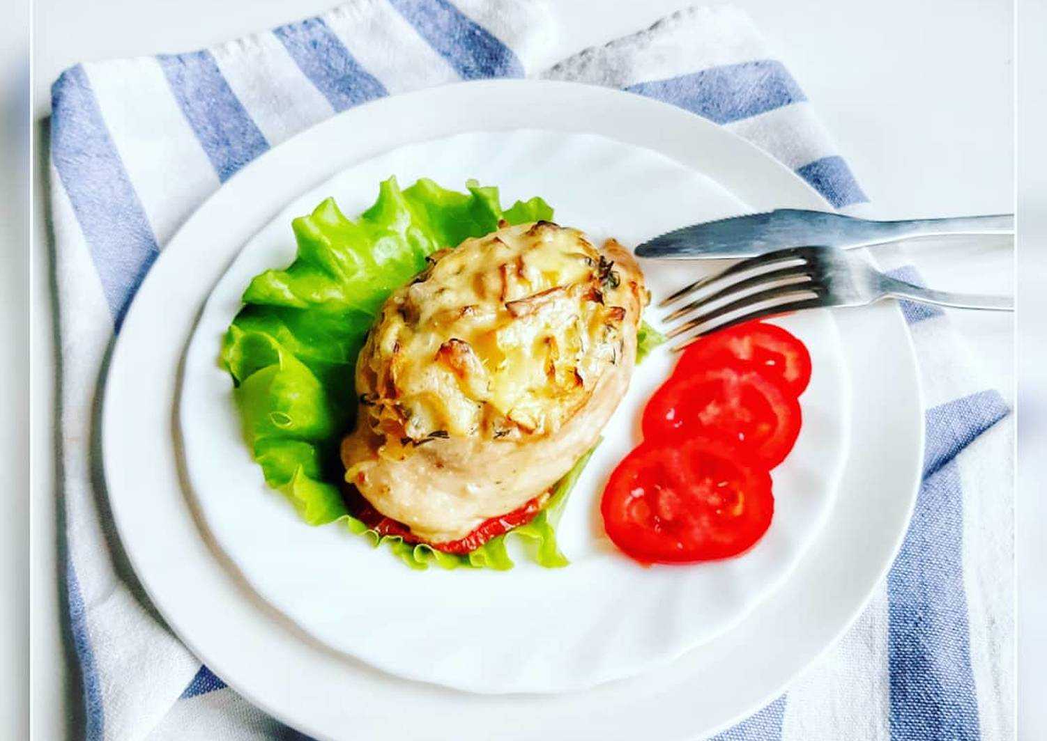 Кармашек из куриного филе |