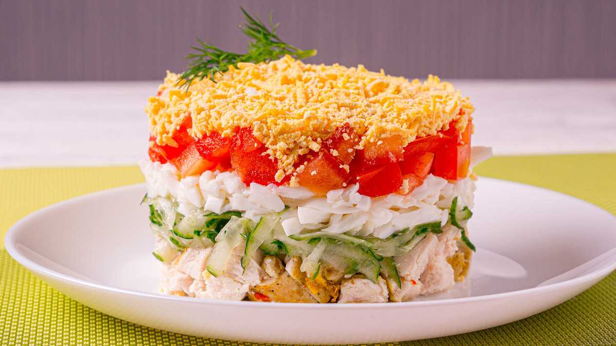 Салаты с куриной грудкой: 18 вкусных и простых рецептов