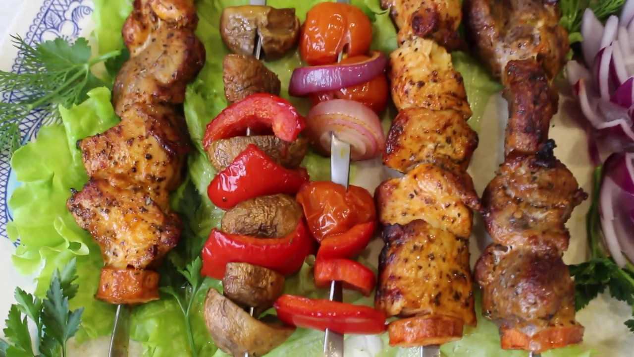 Шашлык из свинины в мультиварке