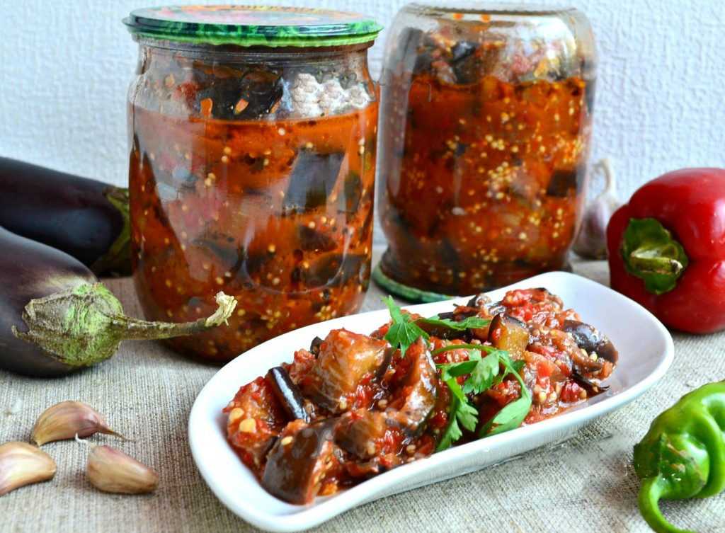 Вкусные баклажаны на зиму: 13 лучших рецептов заготовок из баклажанов