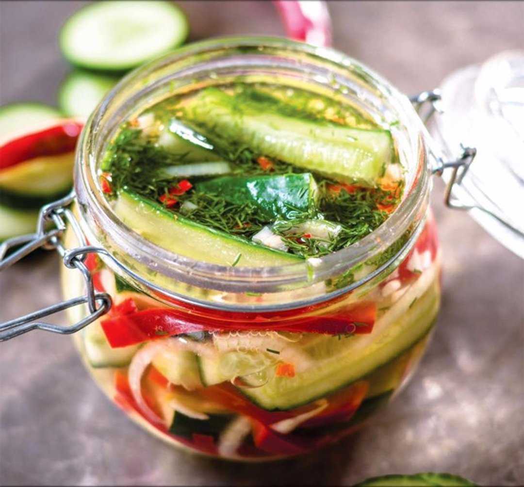 Салаты из огурцов на зиму — 9 самых вкусных рецептов
