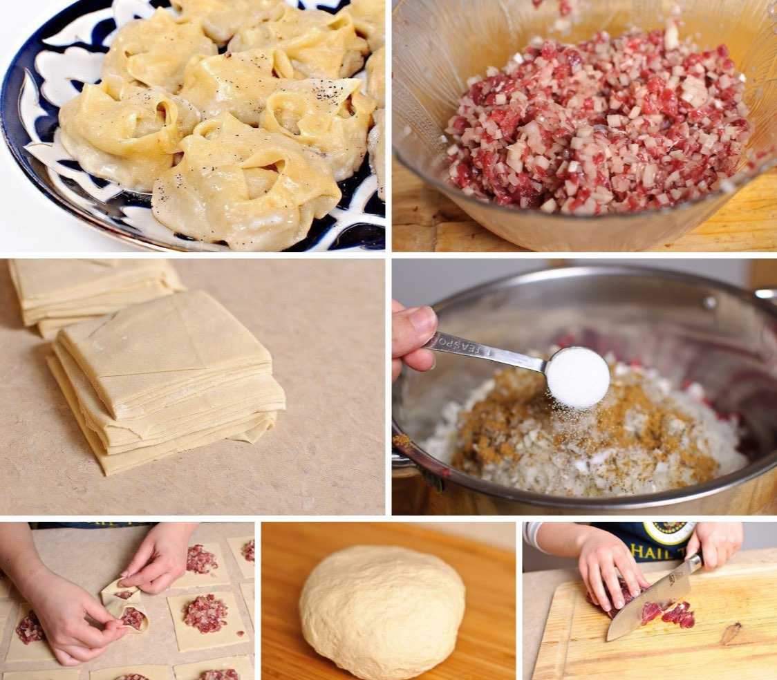 Как приготовить манты: 4 рецепта приготовления вкусного блюда. как лепить красиво манты