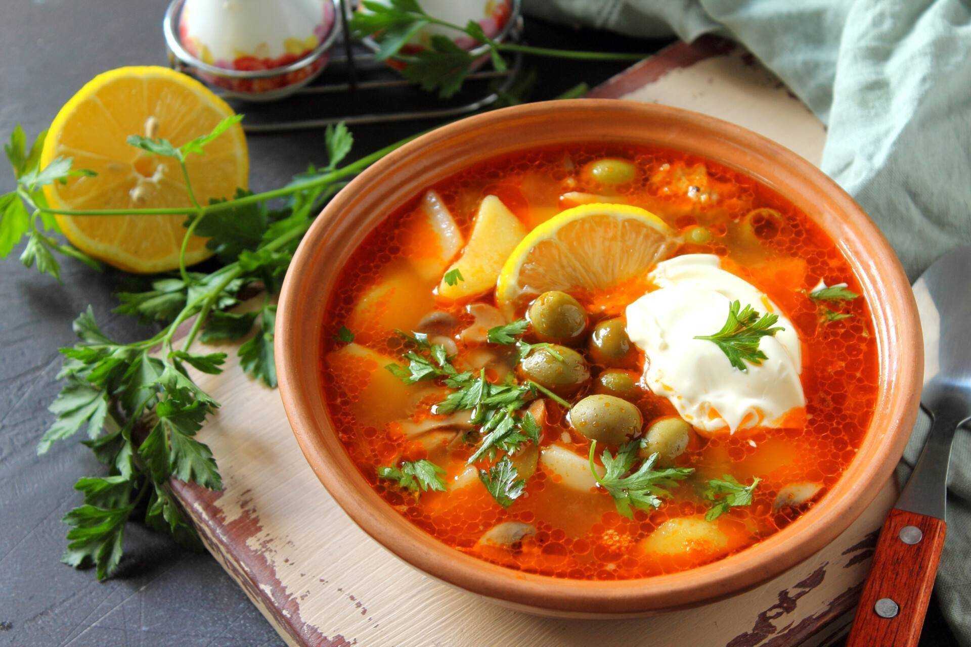 Солянка сборная мясная – классические рецепты приготовления