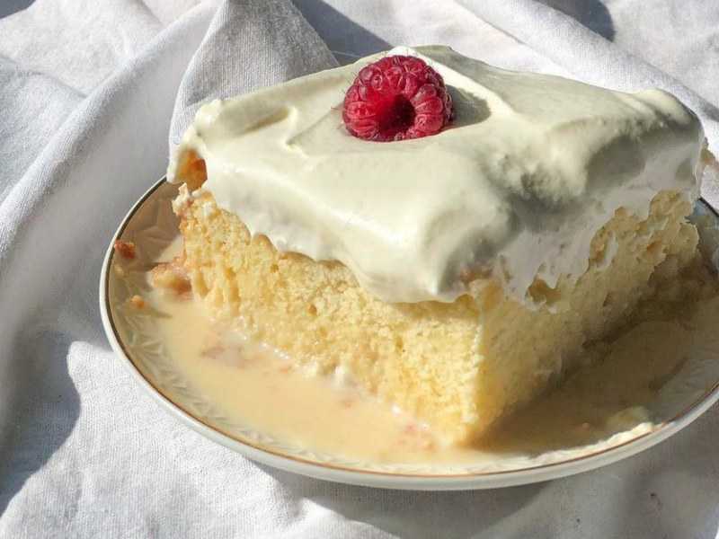 Торт «три молока» (tres leches) – 7 пошаговых рецептов приготовления