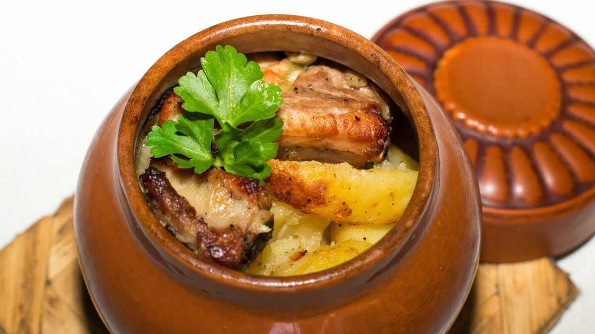 Курица в горшочке с овощами - рецепт с пошаговыми фото | меню недели