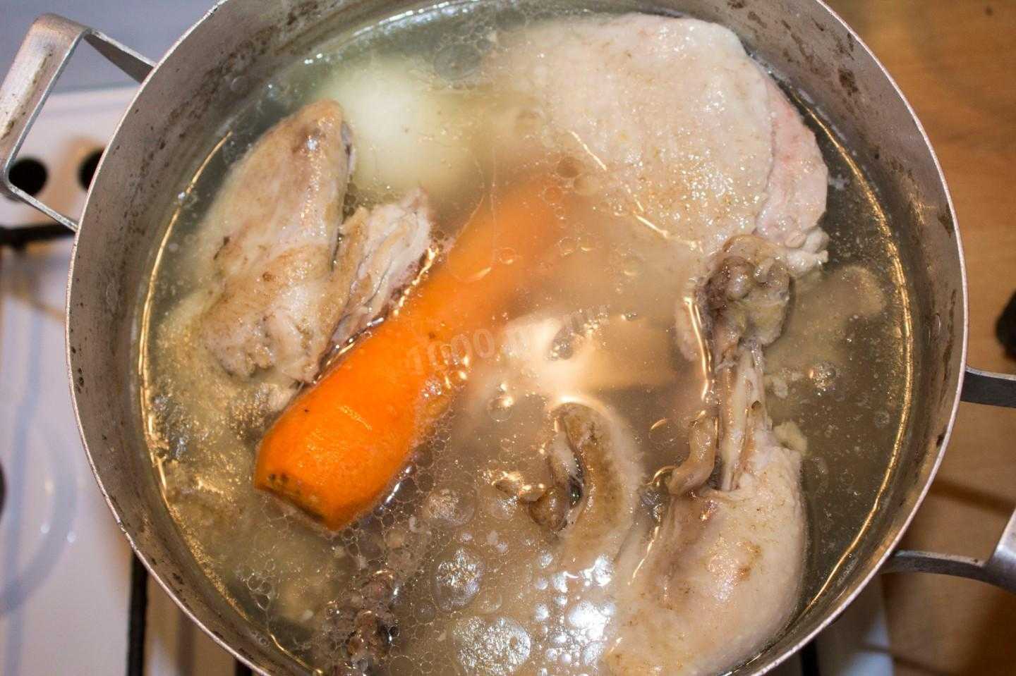 Холодец из индейки и курицы рецепт с фото пошагово