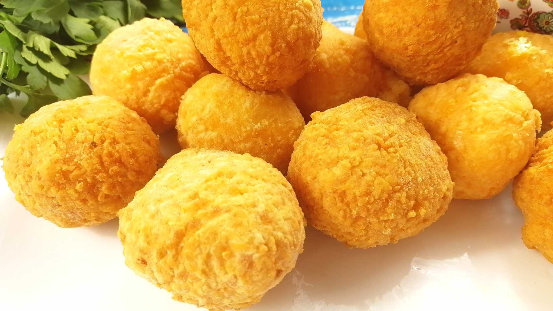 Сырные шарики пошаговый рецепт
