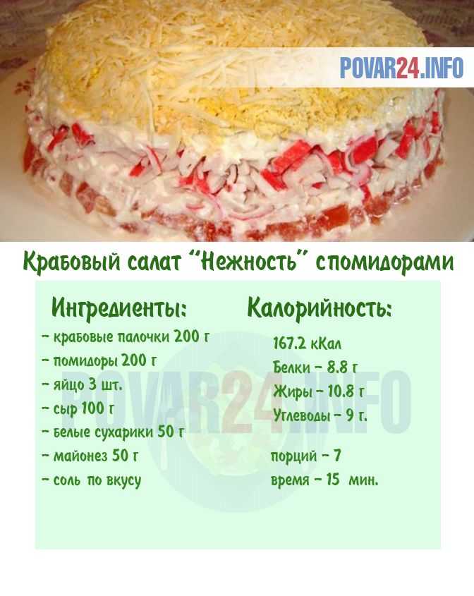 Крабовый салат: классический рецепт с фото пошагово