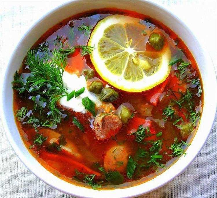 Как приготовить вкусную солянку в домашних условиях - фото рецепты