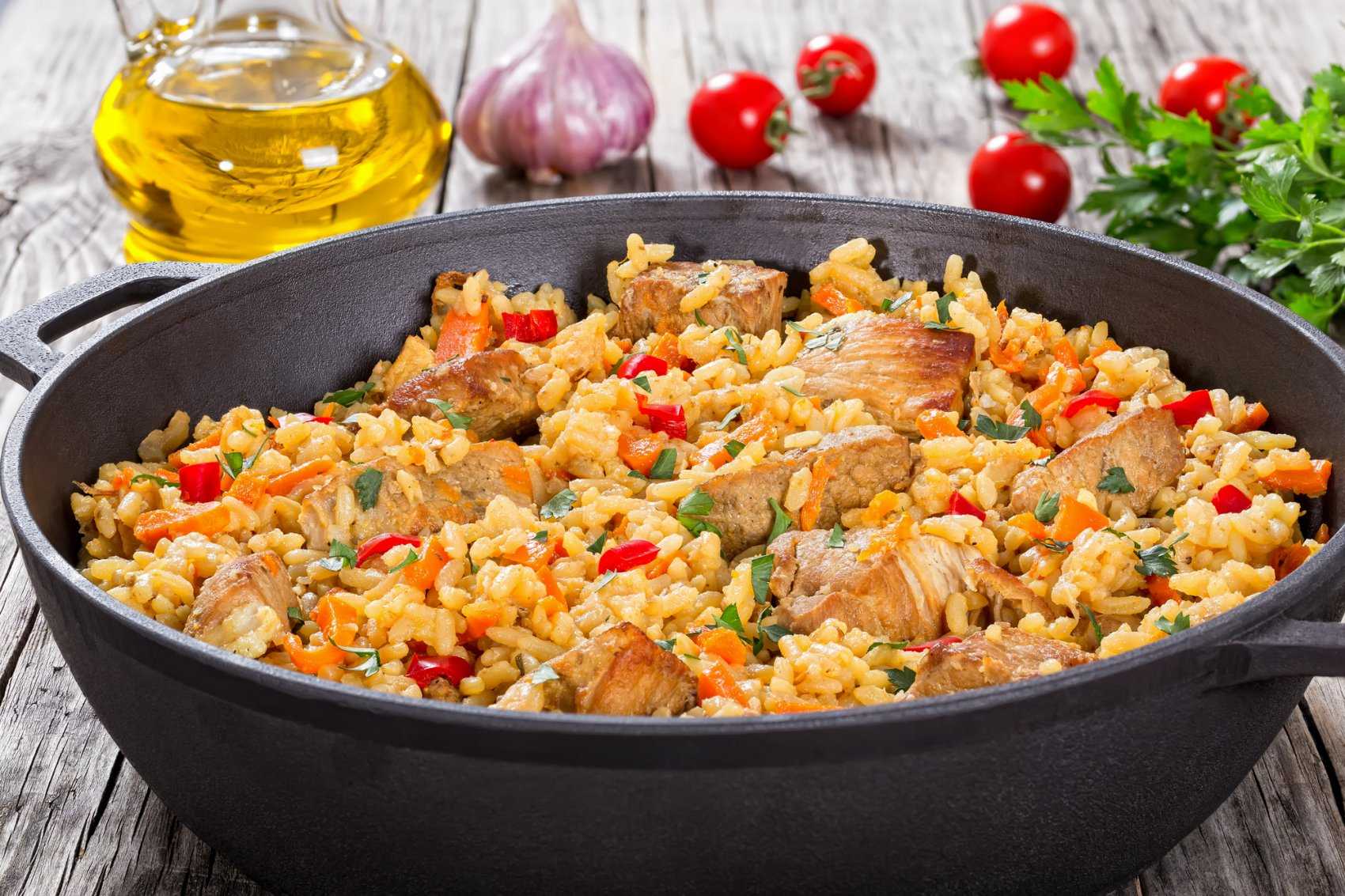 Плов с курицей — 11 рецептов рассыпчатого плова из курицы