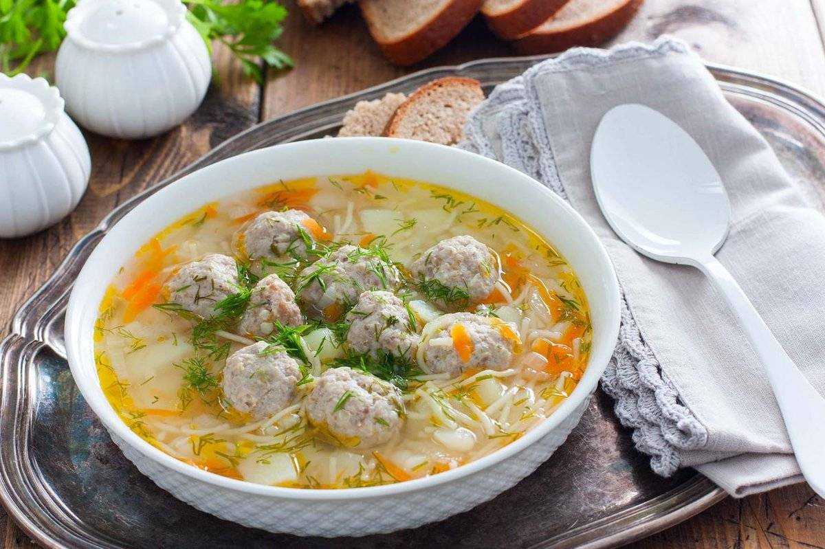 Самый вкусный суп с фрикадельками — 3 рецепта приготовления