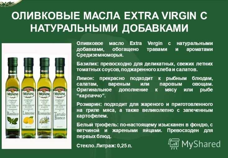Оливковое масло