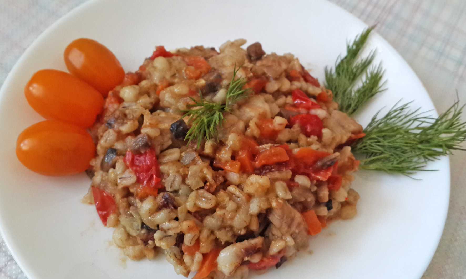Как приготовить мясной плов из гречки