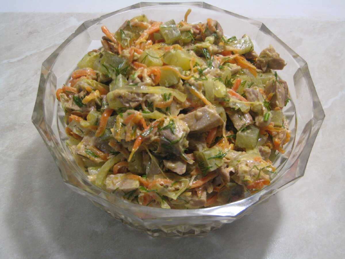 Салат обжорка классический - 10 рецептов с пошаговыми фото