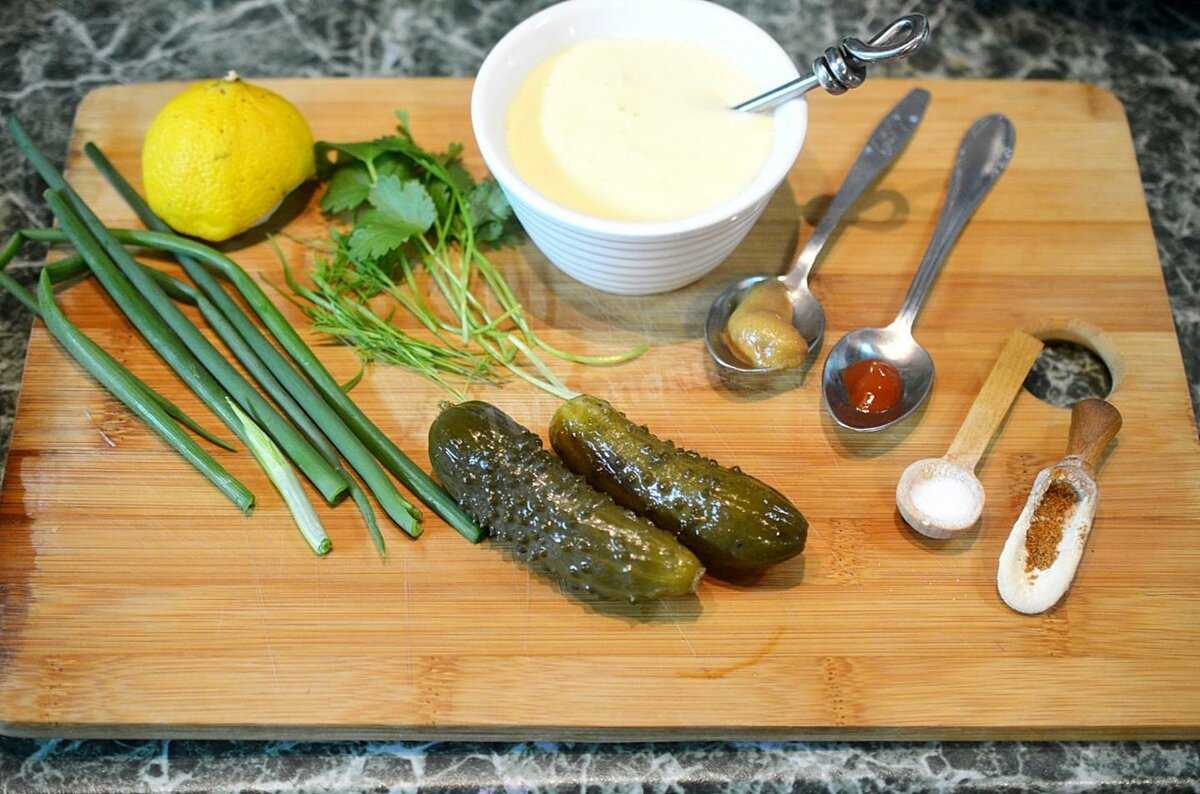 Как сделать классический соус тартар в домашних условиях – состав соуса и с чем его едят