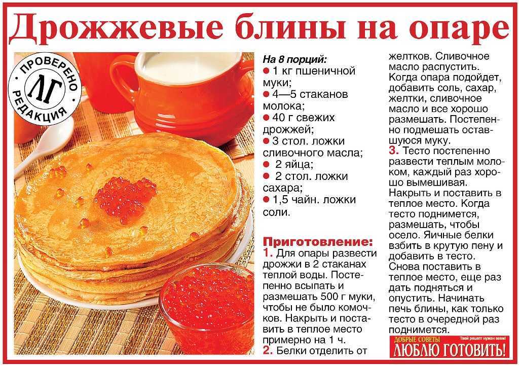 Начинки для блинов с творогом