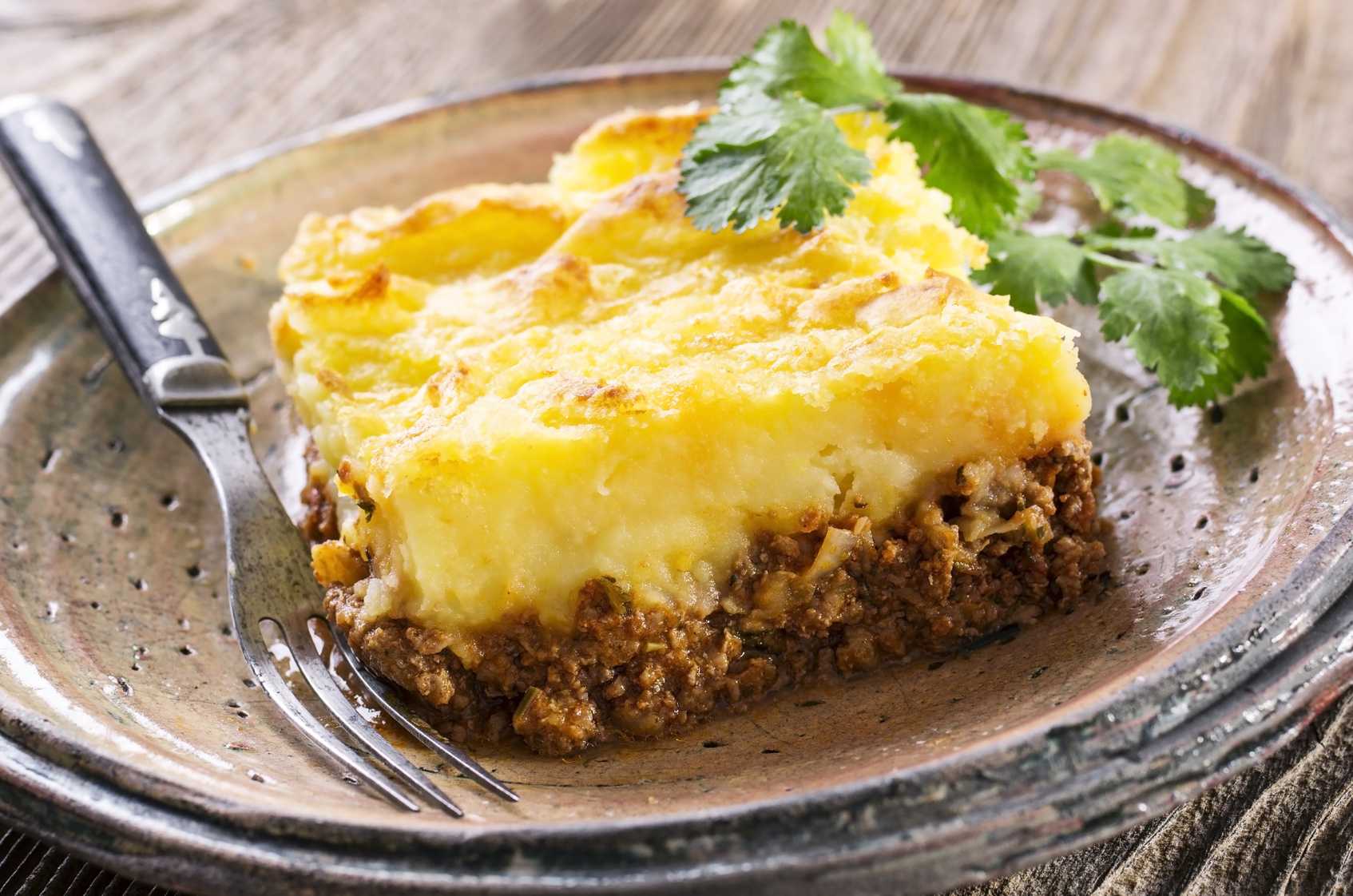 Готовим запеканку с картофелем и куриным фаршем