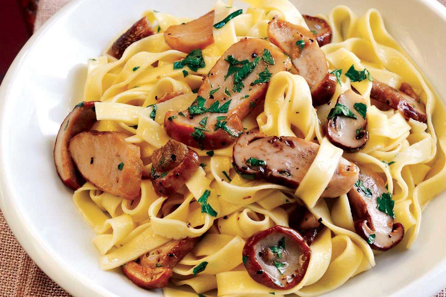 Фетучини с ветчиной вкусный рецепт с фото пошагово и видео - tvcook.ru