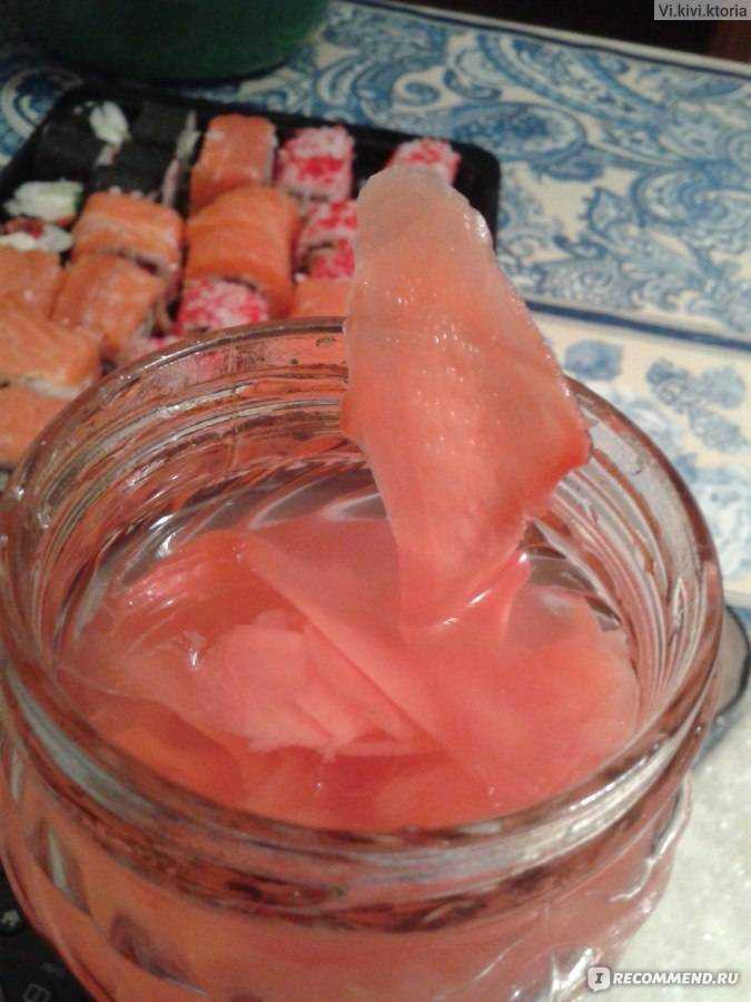 Маринованный имбирь в домашних условиях