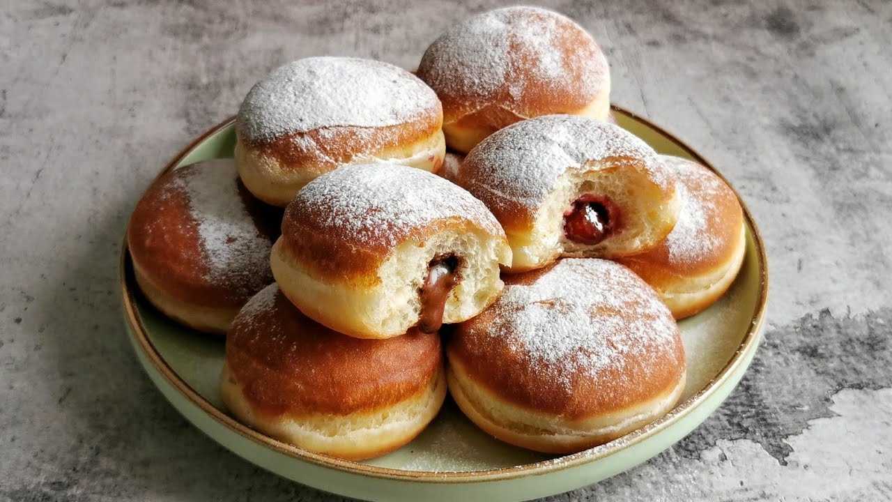 Пончики с вареной сгущенкой - кулинарный рецепт. миллион меню
