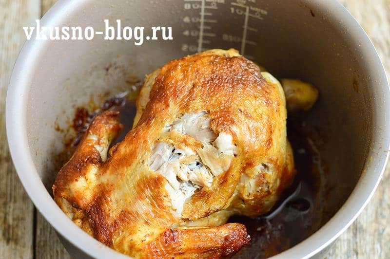 Тушеная курица в мультиварке: рецепт с фото
