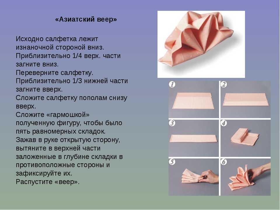 Как сложить салфетку корабликом: 6 простых шагов