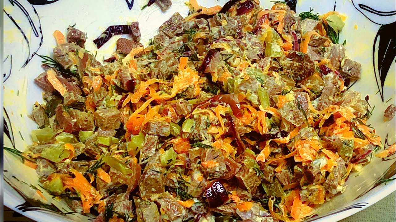 Салат обжорка - 9 классических пошаговых рецептов с фото