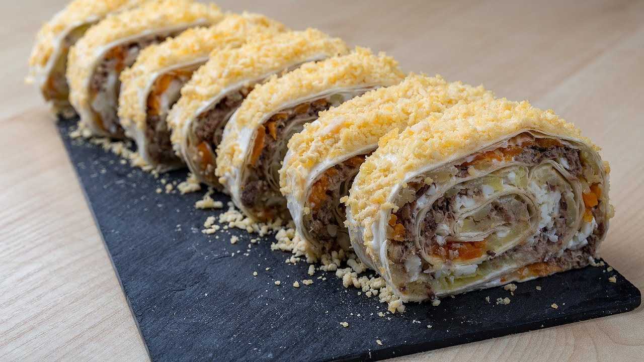 Вкусные рулеты из лаваша с красной рыбой – 10 простых рецептов с фото, описанных пошагово