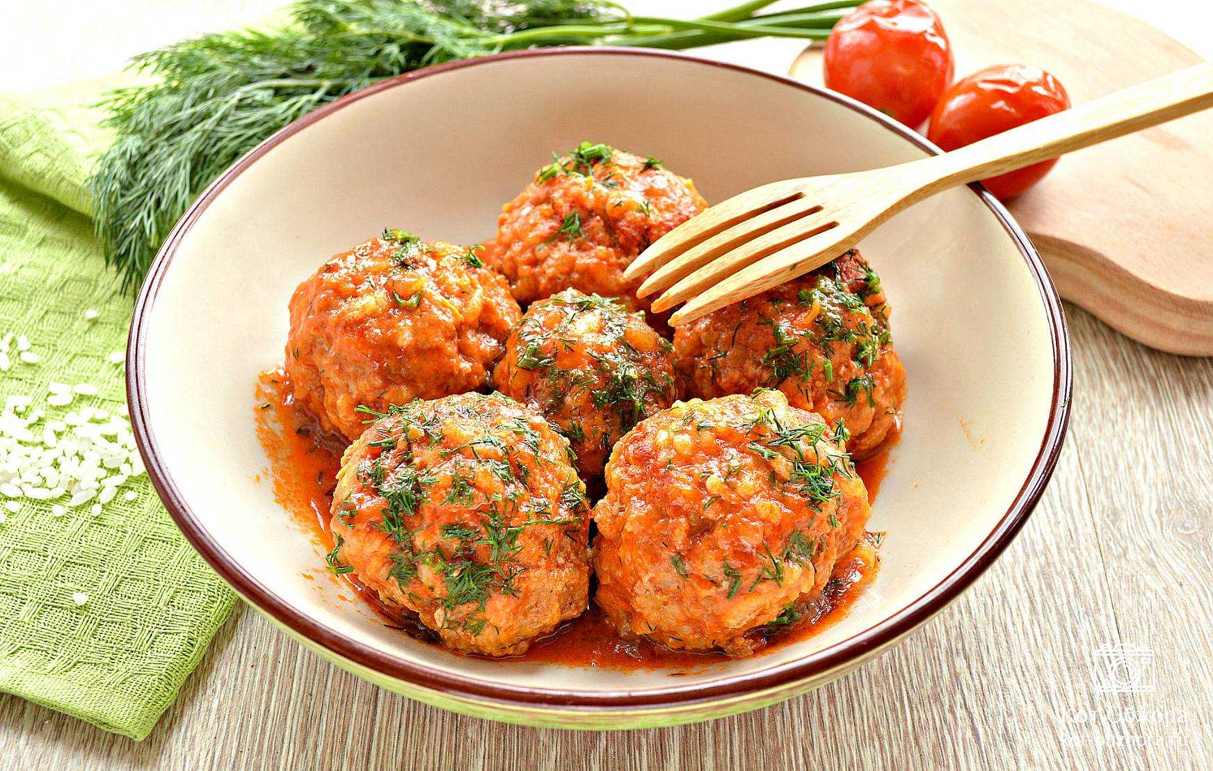 Тефтели с подливкой - 10 вкуснейших пошаговых рецептов с фото