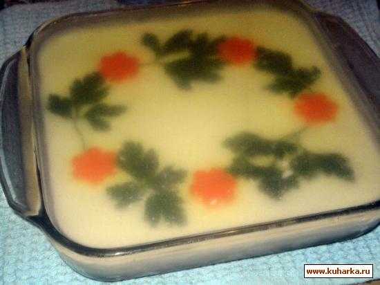 Холодец с желатином: из курицы, свинины, говядины