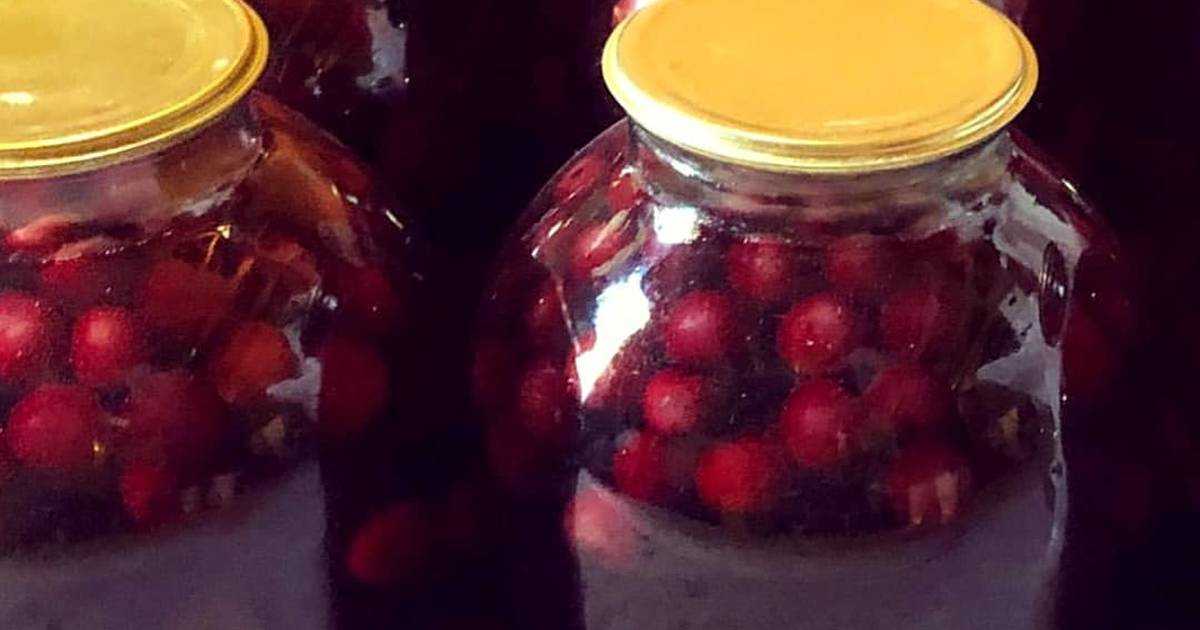 Компот из вишни на зиму - рецепты на 3-х и 2-х литровую банку