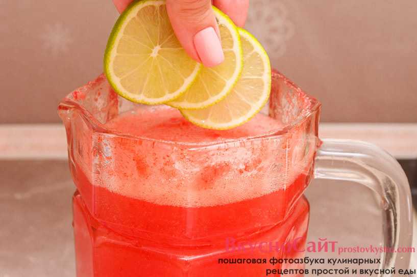 10 рецептов вкусного арбузного лимонада - real cocktails ёpt