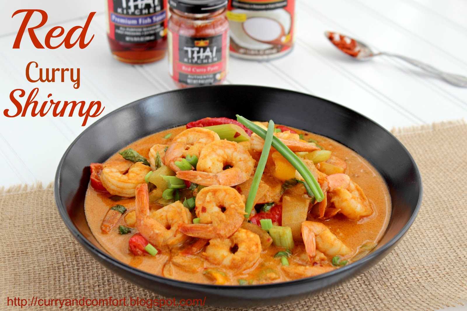 Постное кокосовое карри с креветками и кукурузой - lenten chef