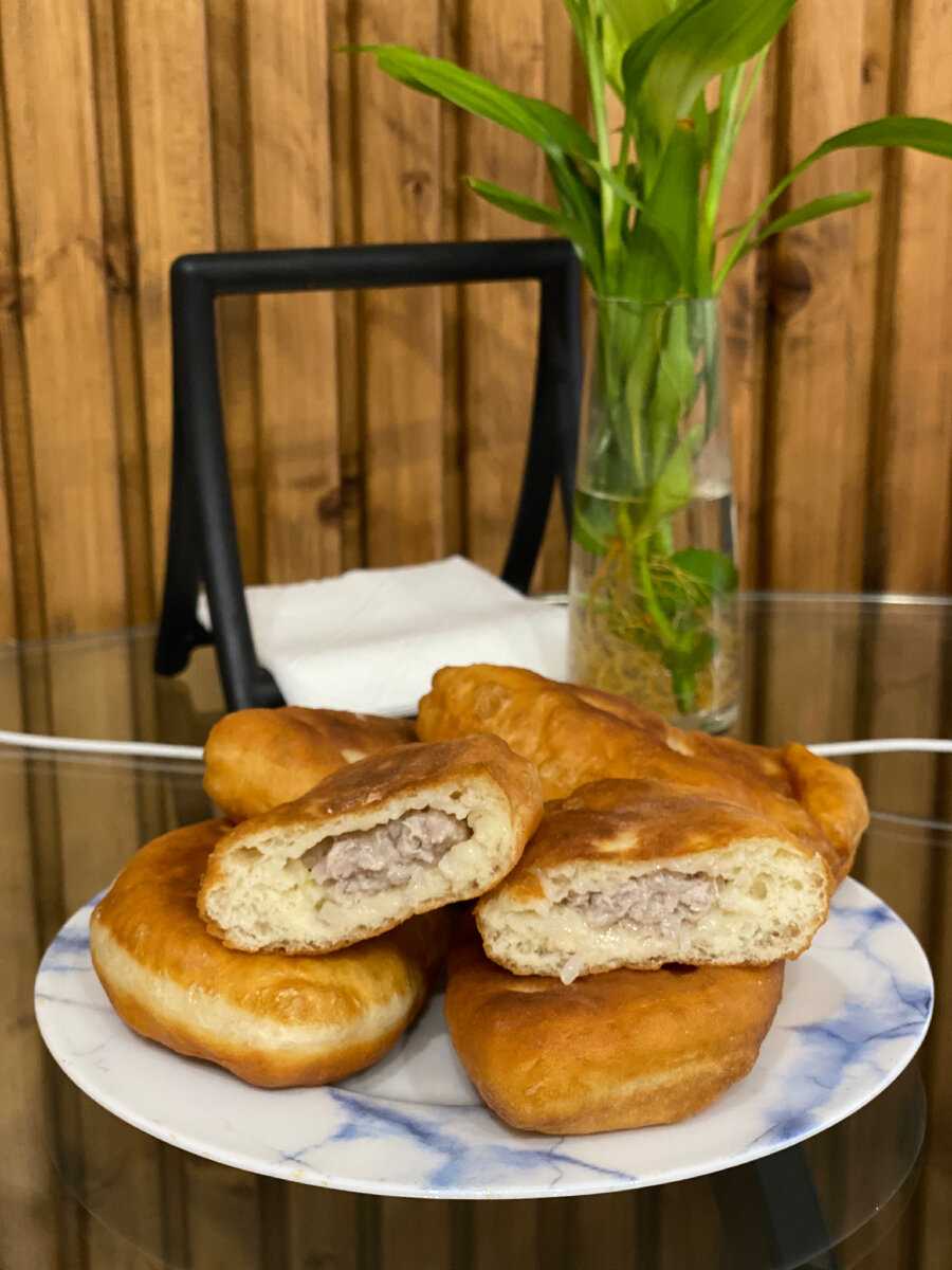 Постные пирожки с картофельным пюре