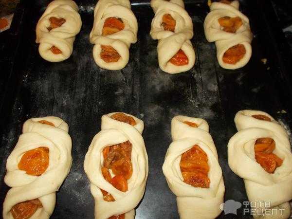 Слойка с курагой рецепт. вкусные слойки с курагой из готового слоеного теста
