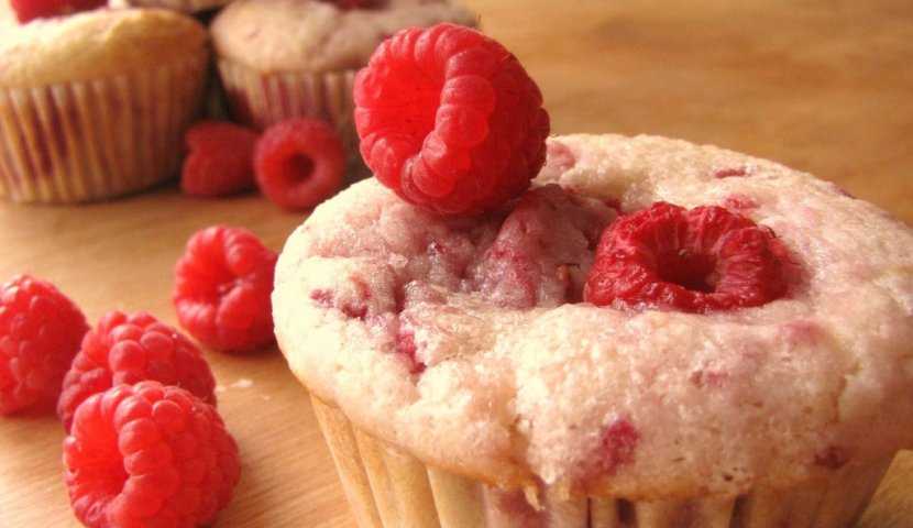 Маффины с малиной рецепт с фото, как приготовить