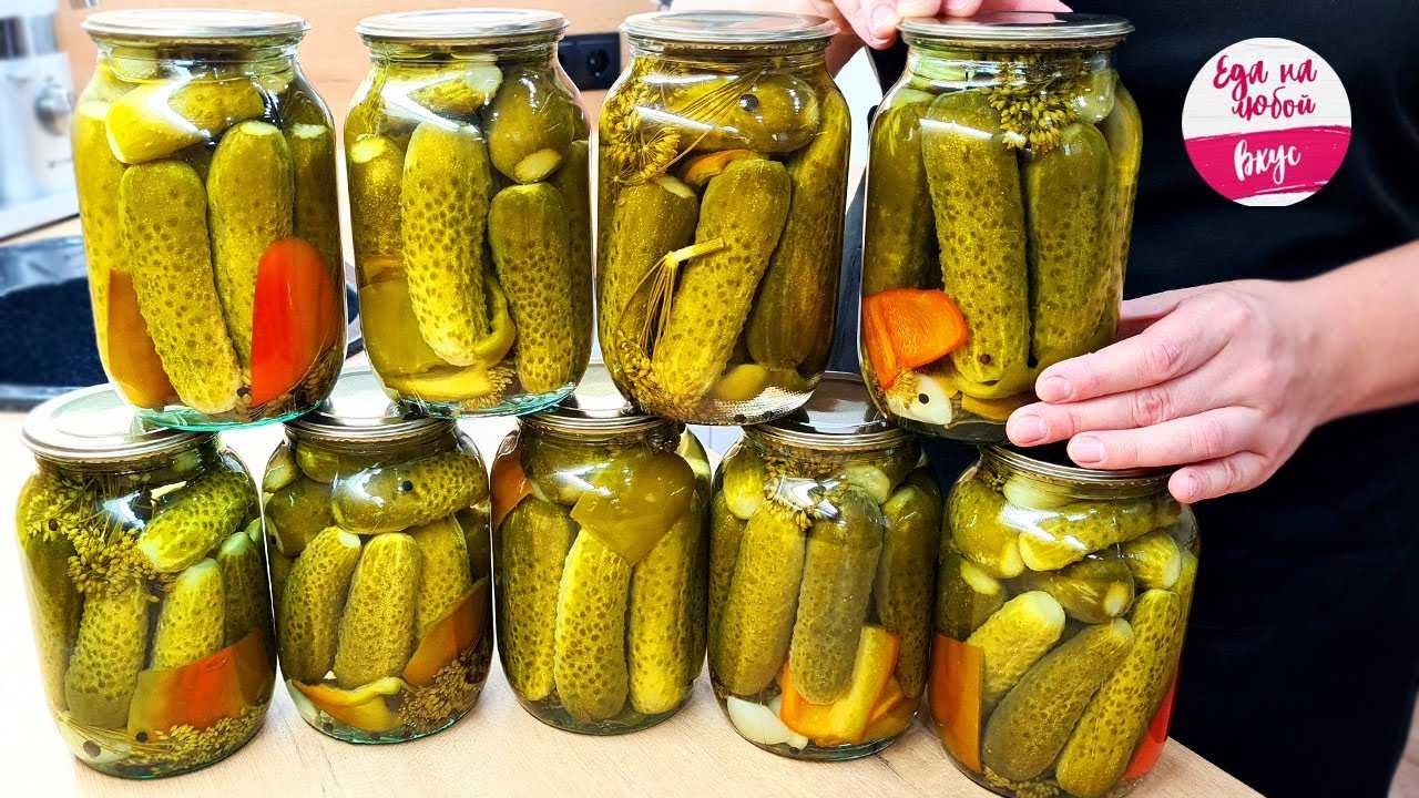 Хрустящие маринованные огурцы в банках. самые вкусные рецепты на зиму