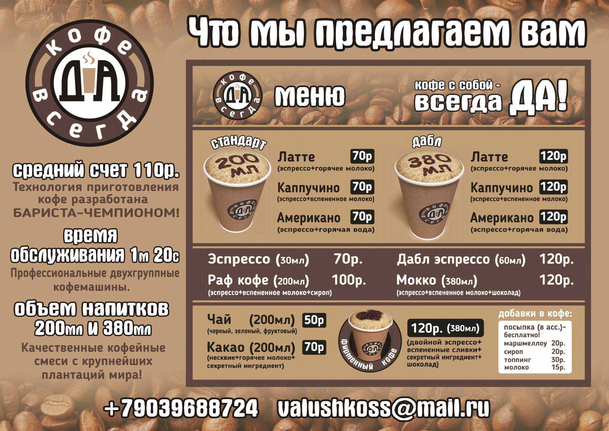Раф рецепт в кофемашине Раф рецепт в кофемашине
