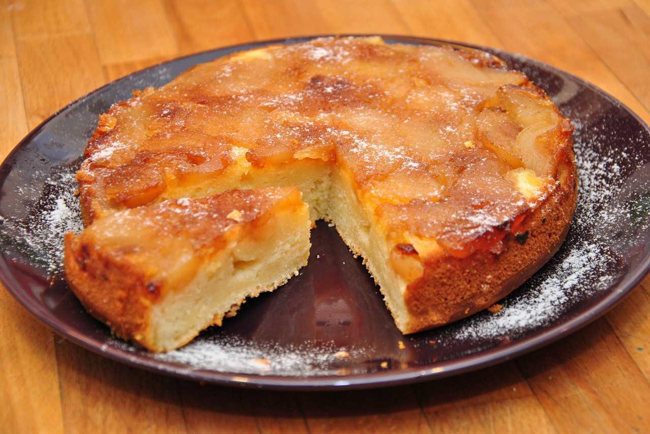 Песочный пирог с яблоками: насыпной, тертый, открытый, с безе, кремом